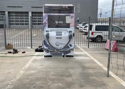 Punto de recarga para coche eléctrico